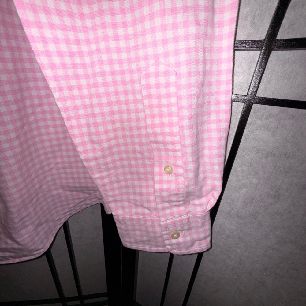 Polo by Ralph Lauren Light Pink Checkered Men's Shirt - Picture 8 of 11